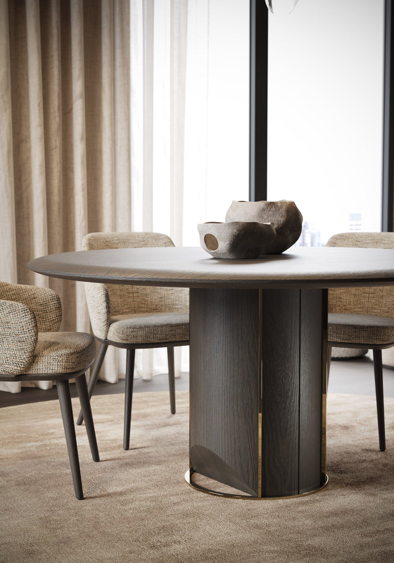 Mesa de Jantar Fixa Circular Zimmer