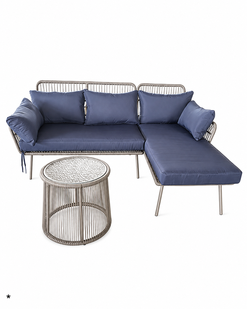 Set Exterior Chaise Longe JH-569-G